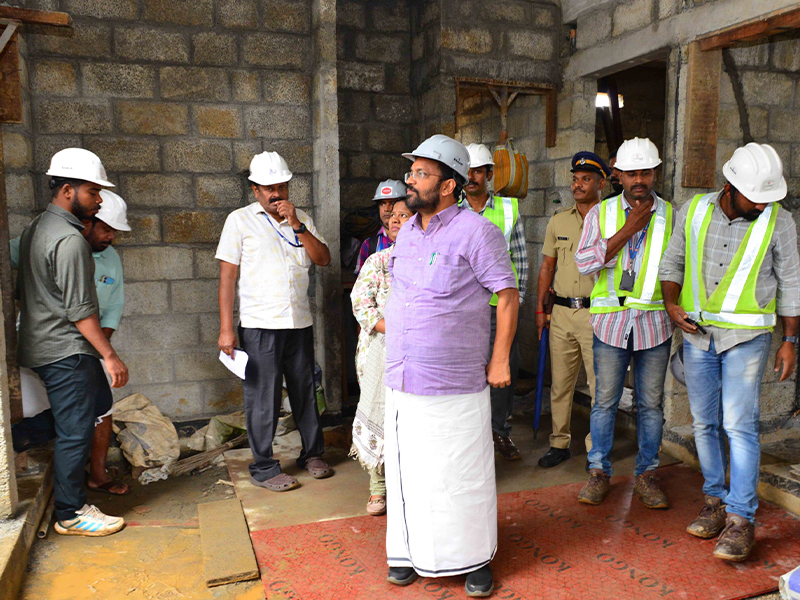 Township construction: Houses to be completed in December