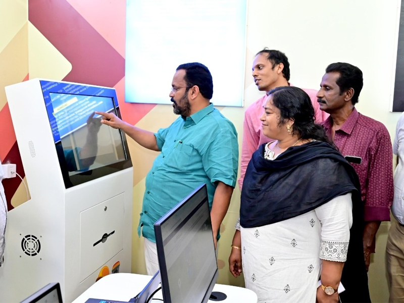 Survey documents in one click: Revenue Department's kiosk system strengthens e-governance